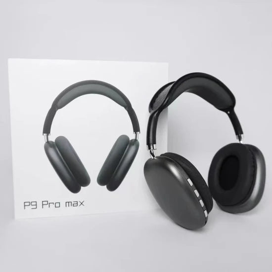 P9 Pro Max Tws Wireless Bluetooth-compatible Headphones With Mic Noise Canceling Stereo Hi-fi Gaming Headset